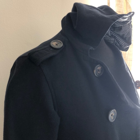 Splendid black cropped pea coat - Picture 4 of 5